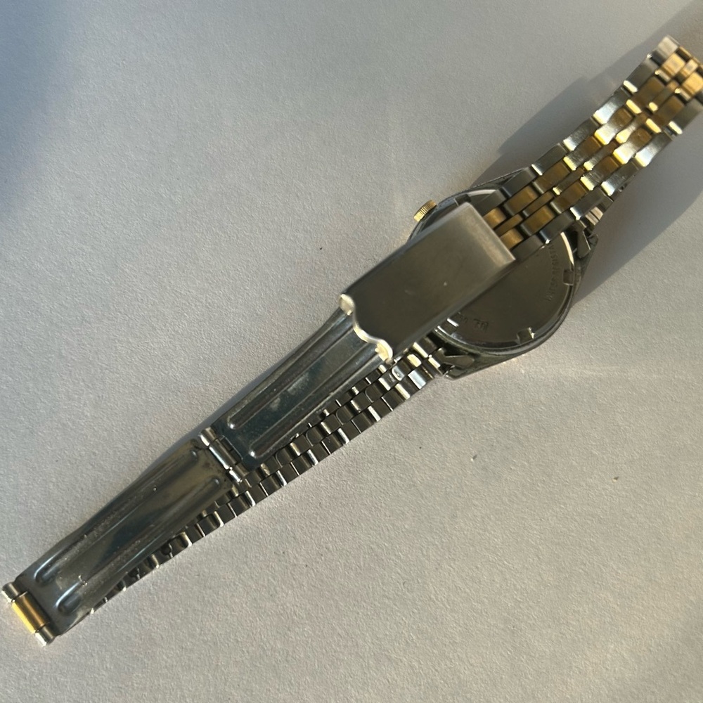 Lorus Vintage Disney Two-Tone Gold and Silver Mickey Mouse Bracelet Watch - Picture 6 of 7